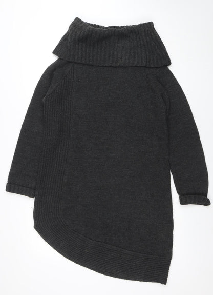 Womens UK Size 12 Marks and Spencer Grey Pullover Jumper