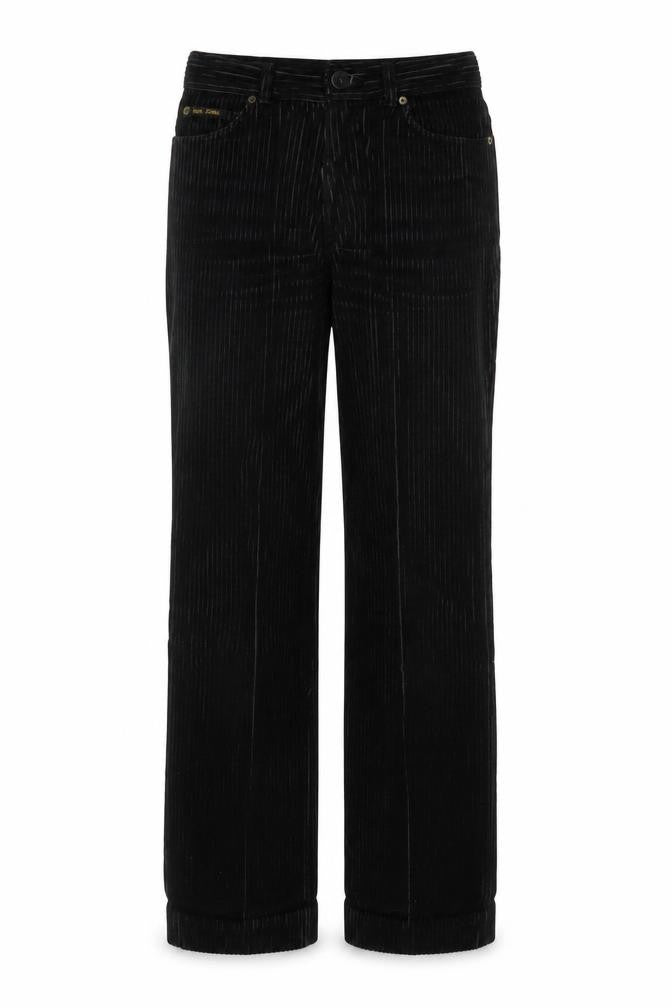 Womens UK Size 30 Pepe Jeans Regular Fit Casual Workwear Black Trousers