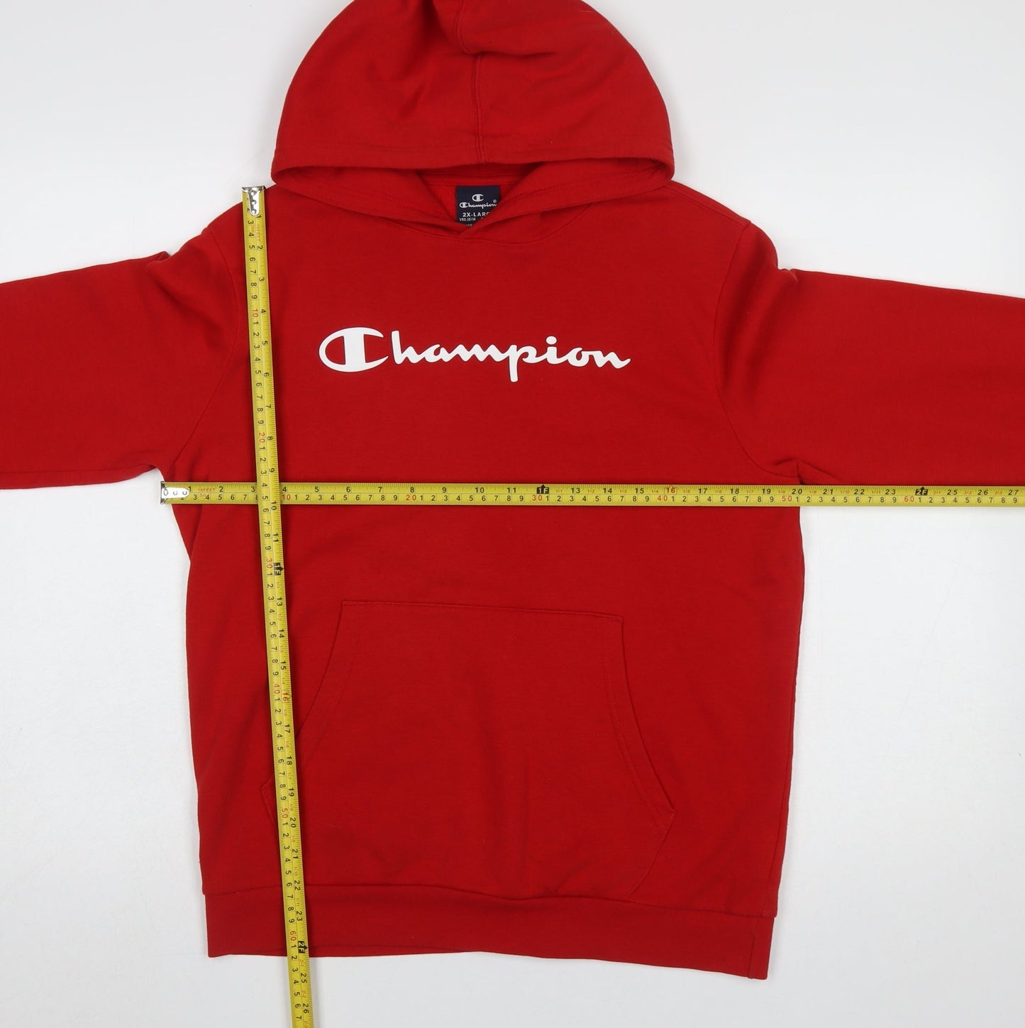 Boys UK Size 2XL Champion Red Pullover Hoodie