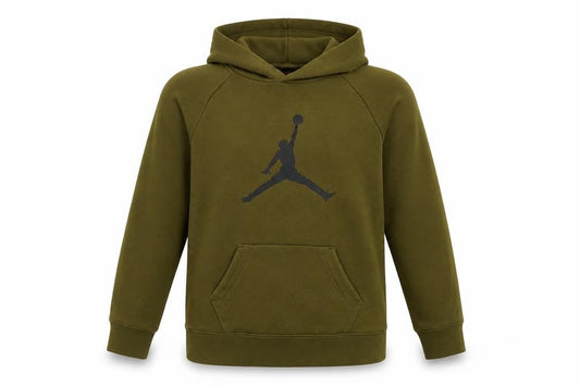 Boys UK Size 12-13 Years Jordan Green Pullover Hoodie