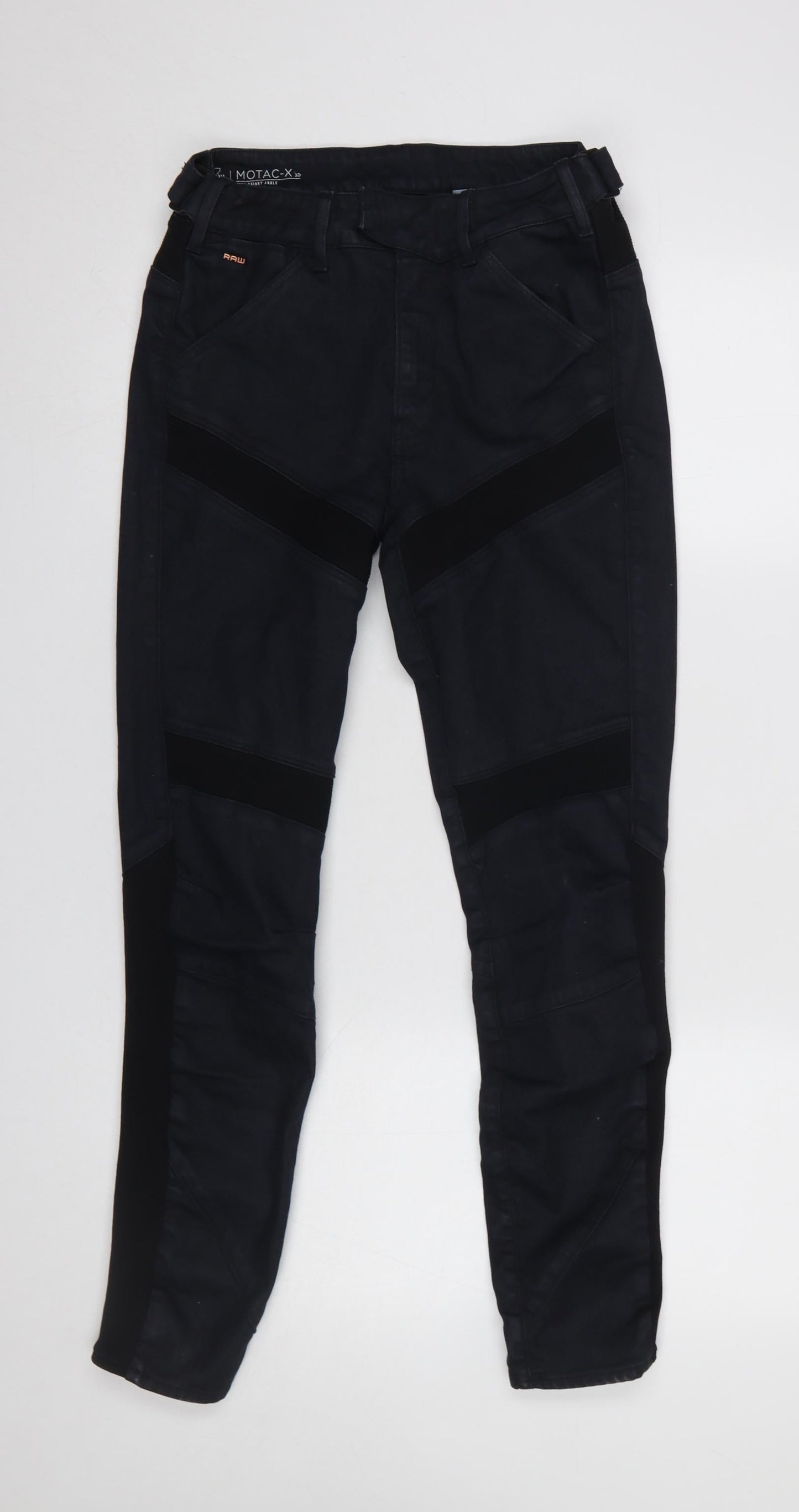 Womens UK Size 8 G-Star RAW Slim Fit Ankle Black Jeans