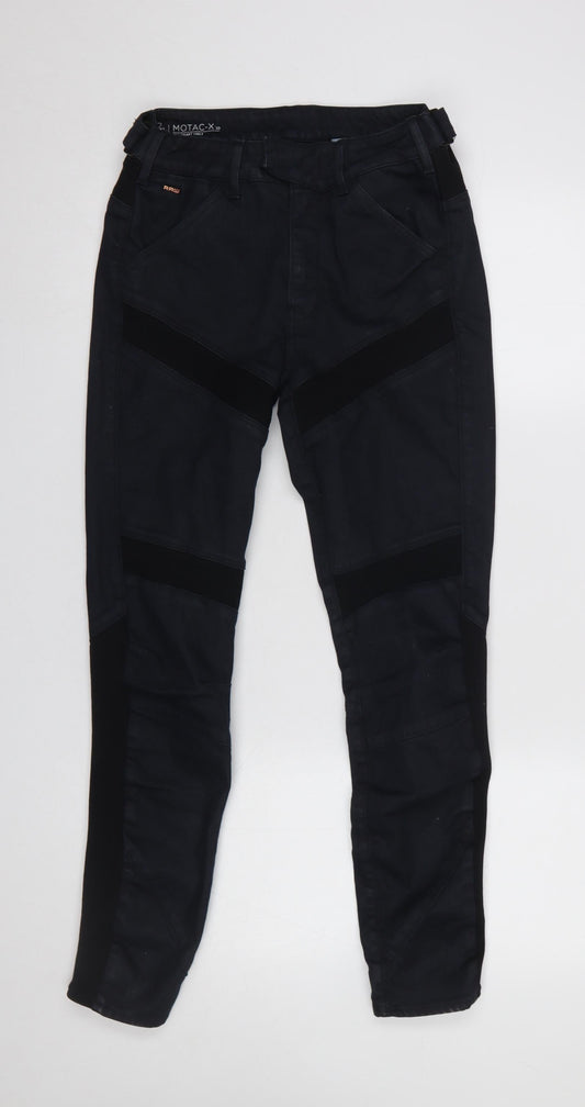 Womens UK Size 8 G-Star RAW Slim Fit Ankle Black Jeans