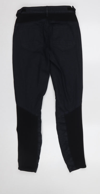 Womens UK Size 8 G-Star RAW Slim Fit Ankle Black Jeans