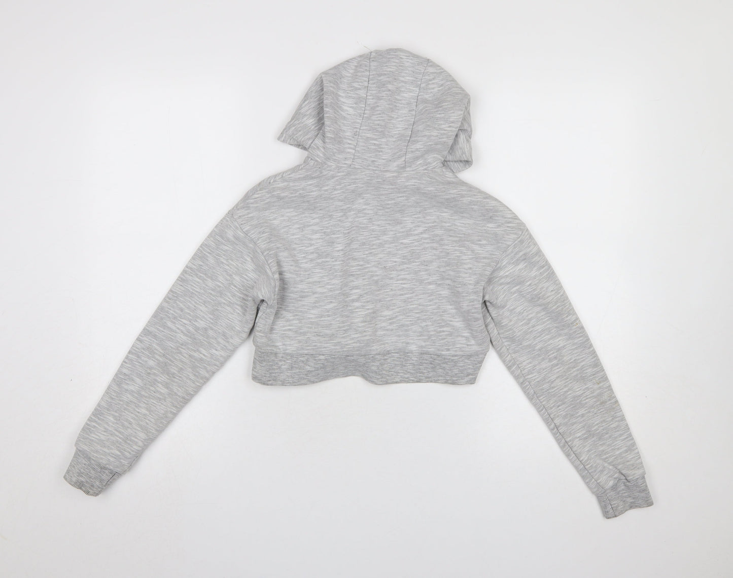 Girls UK Size 10-12 Years McKenzie Grey Pullover Hoodie