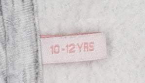 Girls UK Size 10-12 Years McKenzie Grey Pullover Hoodie