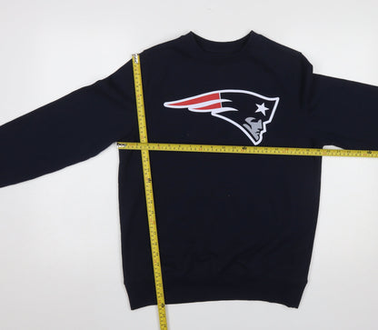 Mens UK Size S NFL Blue Pullover Sweatshirt