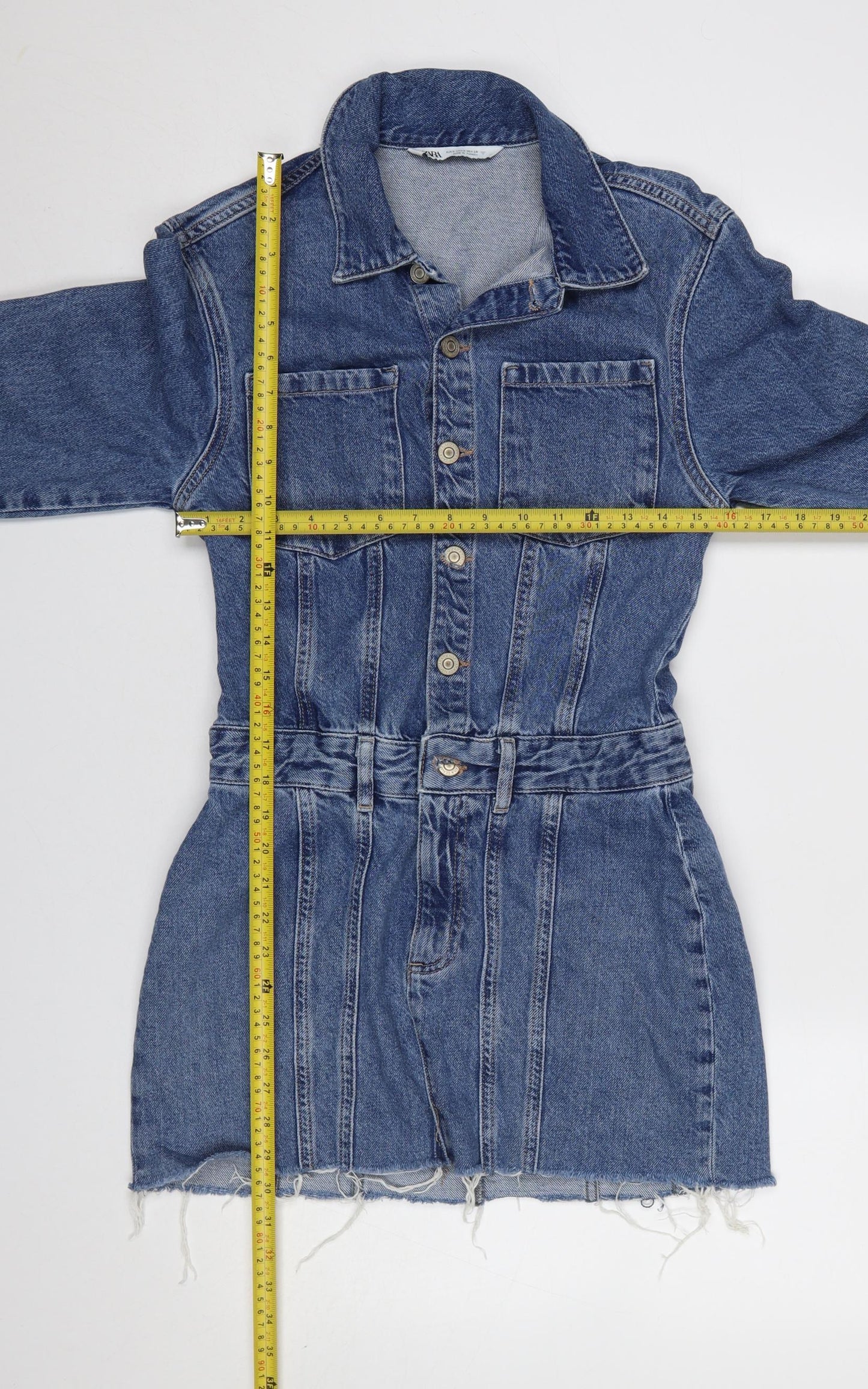 Womens UK Size S Zara Shirt Dress