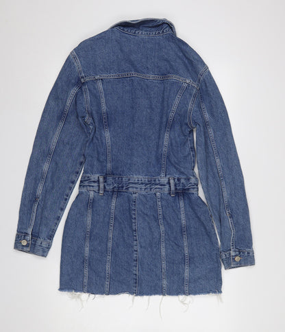 Womens UK Size S Zara Shirt Dress