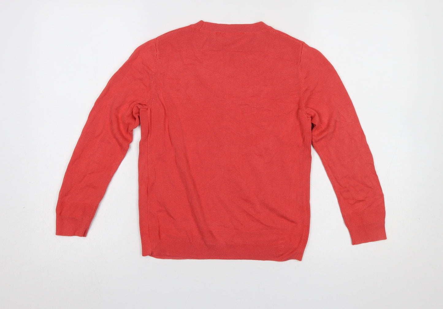 Womens UK Size XS L.K.Bennett Pink Pullover Jumper