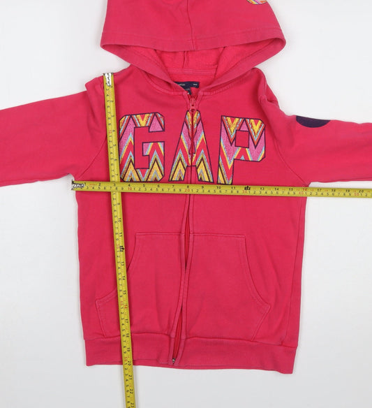 Girls UK Size 12-13 Years Gap Pink Full Zip Hoodie