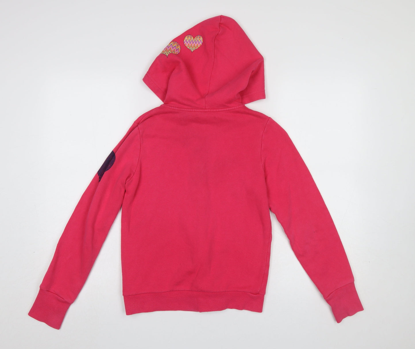 Girls UK Size 12-13 Years Gap Pink Full Zip Hoodie