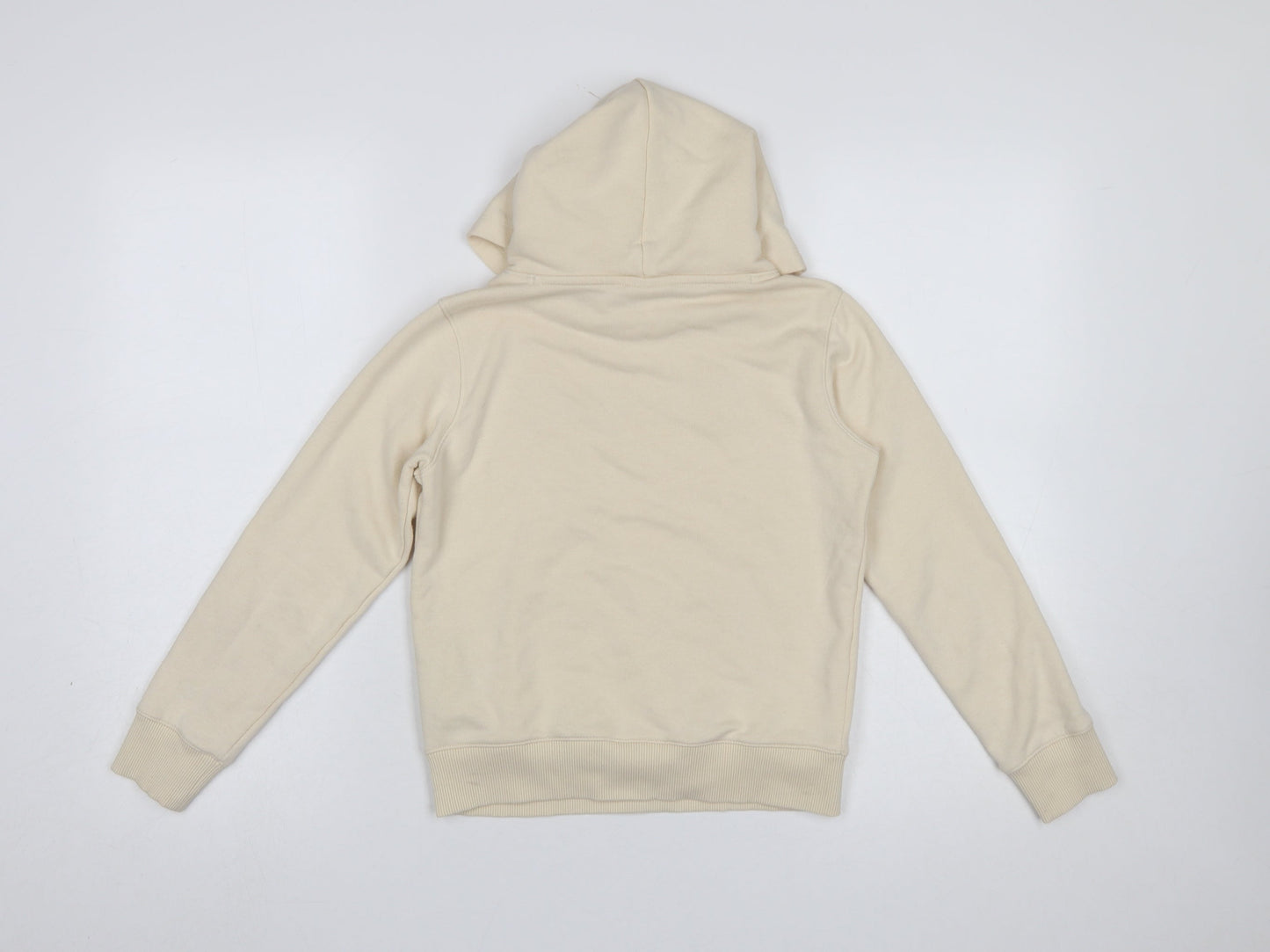Girls UK Size 9-10 Years Champion Beige Pullover Hoodie