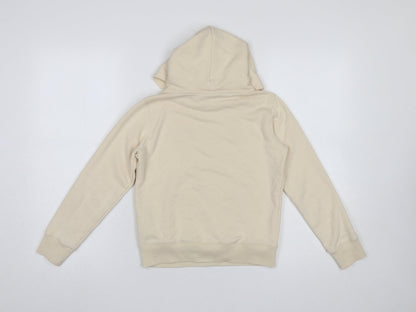 Girls UK Size 9-10 Years Champion Beige Pullover Hoodie