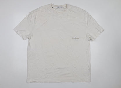 Mens UK Size 2XL Calvin Klein Jeans White  T-Shirt