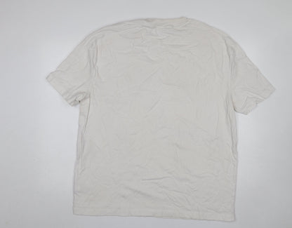 Mens UK Size 2XL Calvin Klein Jeans White  T-Shirt