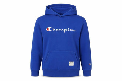 Womens UK Size L Champion Blue Pullover Hoodie