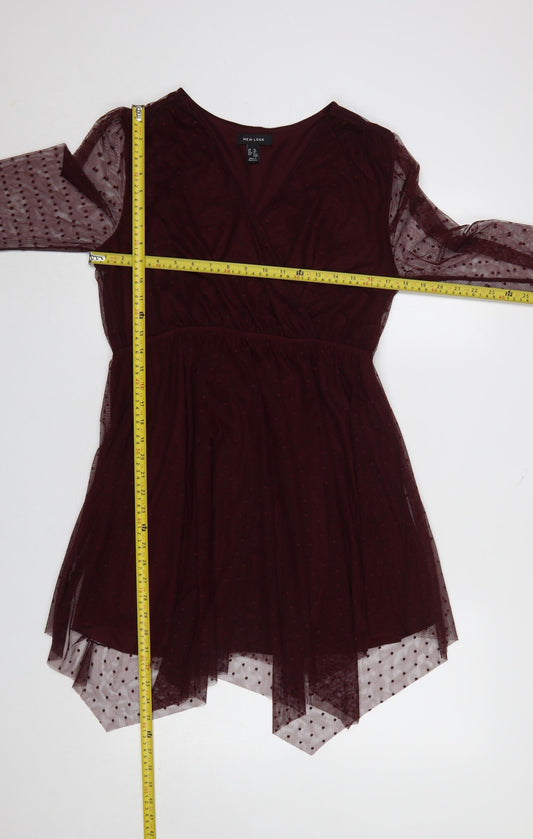 Womens UK Size 16 New Look Wrap Dress