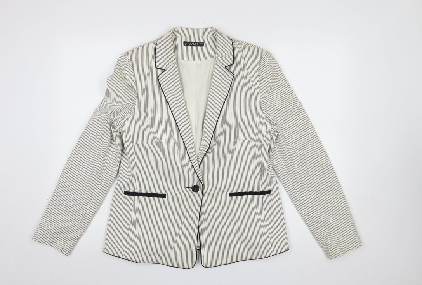Womens UK Size 14 Dunnes Regular Beige Blazer