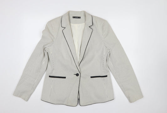 Womens UK Size 14 Dunnes Regular Beige Blazer