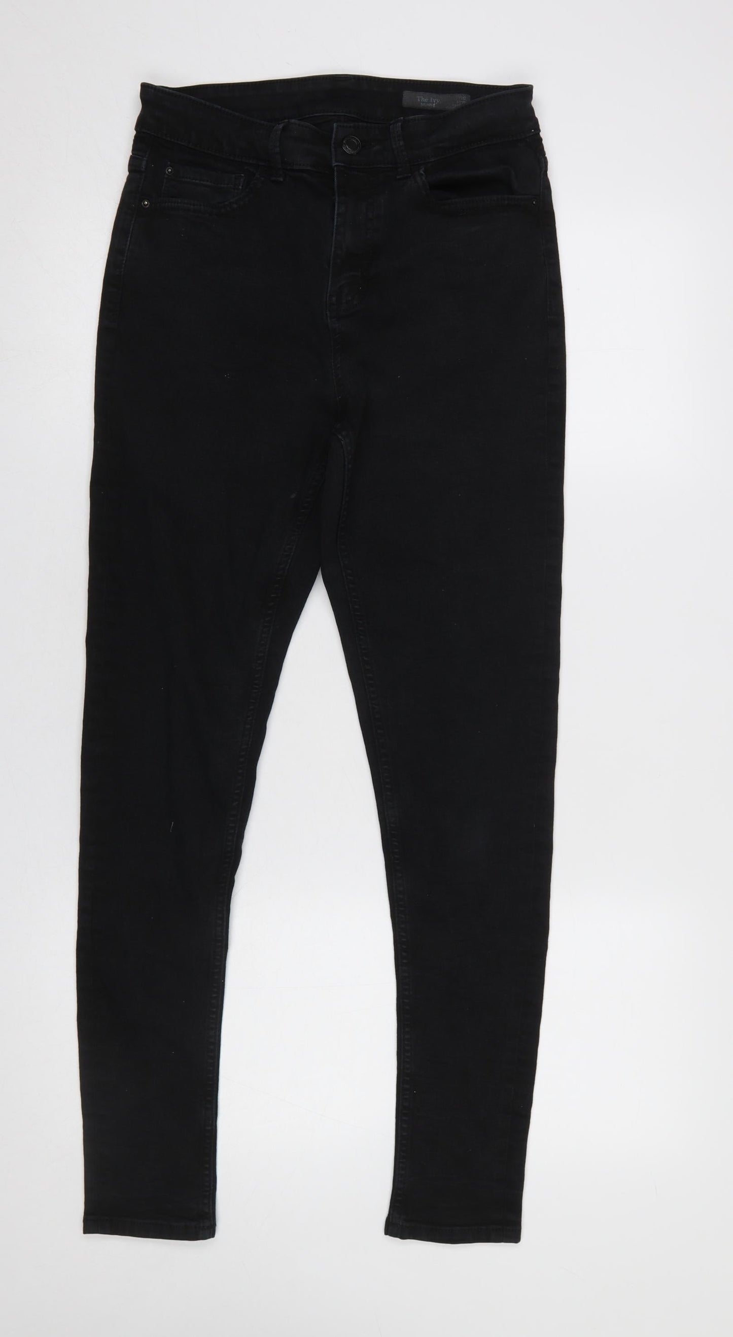 Womens UK Size 10 Marks and Spencer Slim Fit Skinny Black Jeans