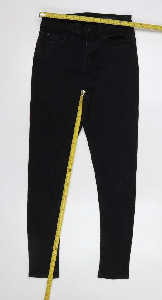 Womens UK Size 10 Marks and Spencer Slim Fit Skinny Black Jeans