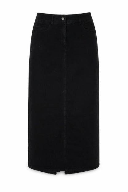 Womens UK Size XS VERO MODA Straight & Pencil Denim Skirt