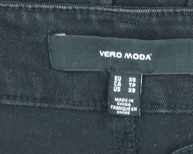 Womens UK Size XS VERO MODA Straight & Pencil Denim Skirt