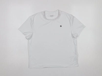 Womens UK Size S Gym+Coffee White Gym & Training Running & Jogging Yoga T-Shirt