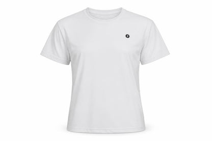 Womens UK Size S Gym+Coffee White Gym & Training Running & Jogging Yoga T-Shirt