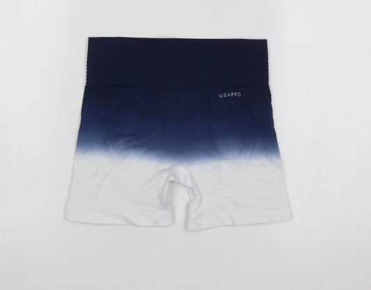 Womens UK Size 10 USA Pro Slim Fit Biker Shorts