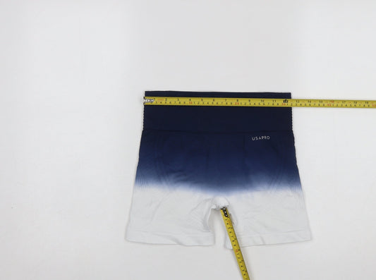 Womens UK Size 10 USA Pro Slim Fit Biker Shorts
