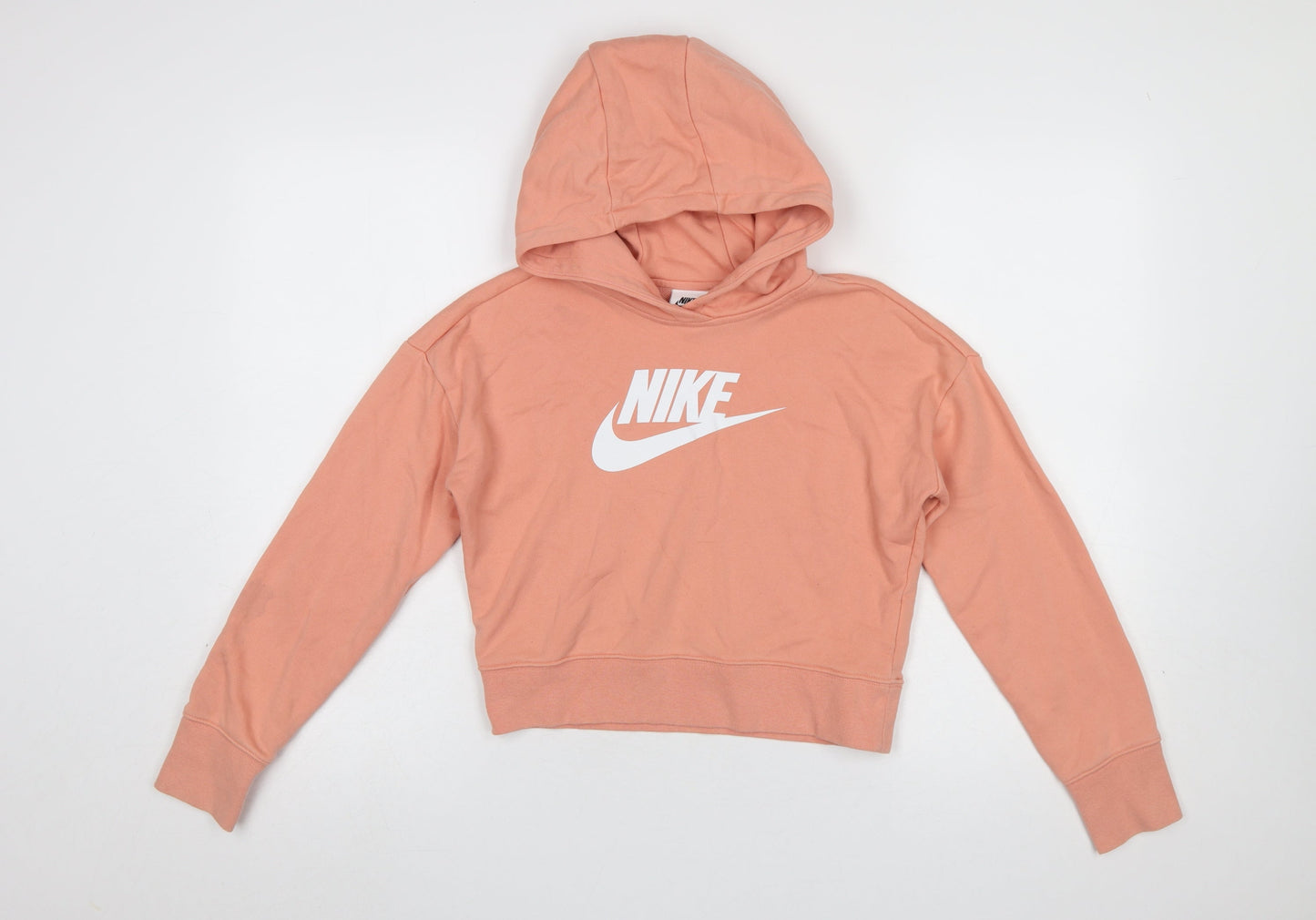 Girls UK Size 146 Nike Pink Pullover Hoodie