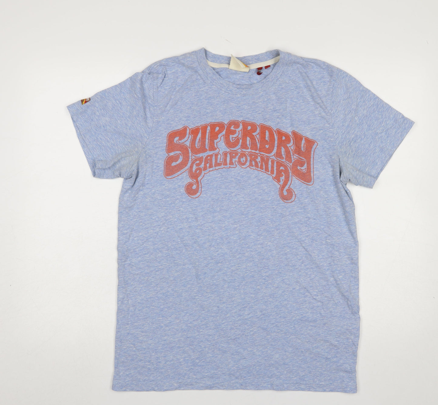 Mens UK Size M Superdry Blue  T-Shirt