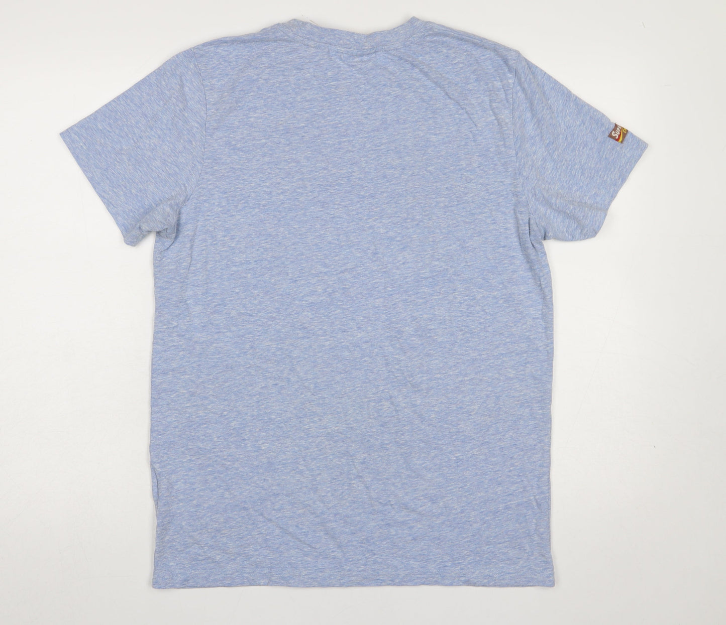 Mens UK Size M Superdry Blue  T-Shirt