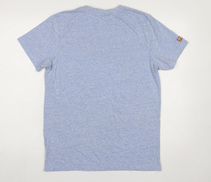 Mens UK Size M Superdry Blue  T-Shirt