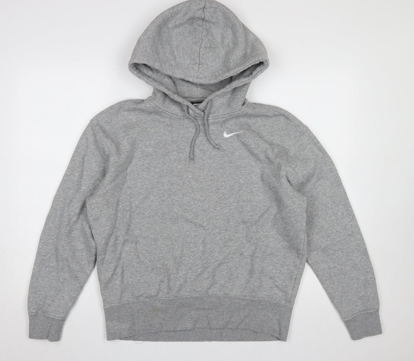 Womens UK Size XS Nike Grey Pullover Hoodie