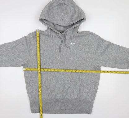 Womens UK Size XS Nike Grey Pullover Hoodie