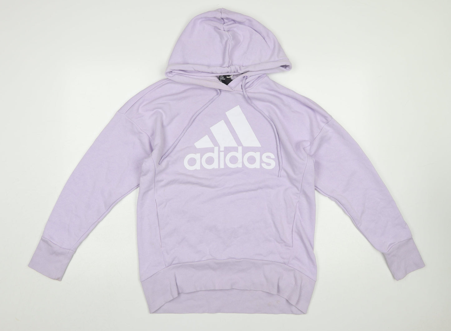 Womens UK Size S adidas Purple Pullover Hoodie