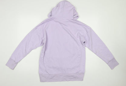 Womens UK Size S adidas Purple Pullover Hoodie