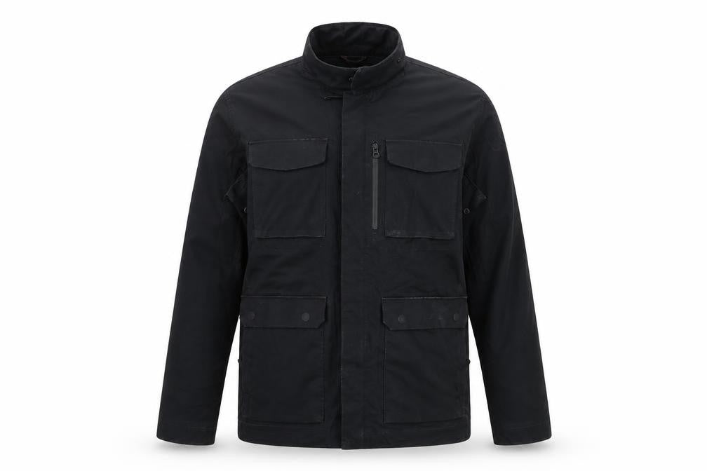 Mens UK Size L SWIMS Black Rain Coat