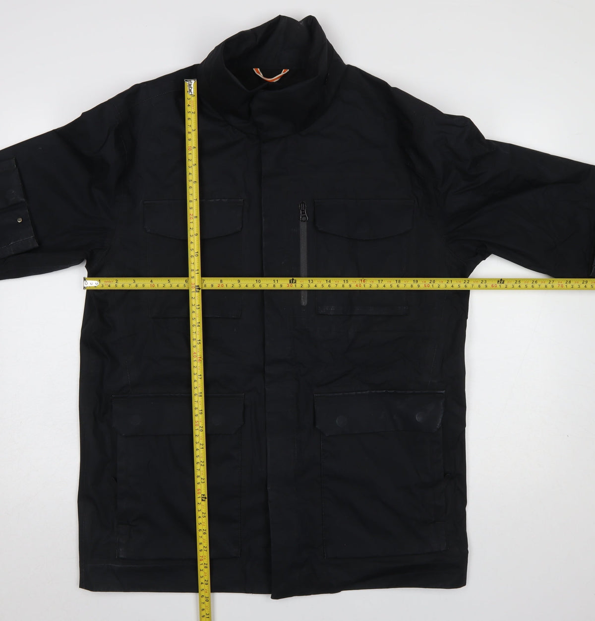 Mens UK Size L SWIMS Black Rain Coat