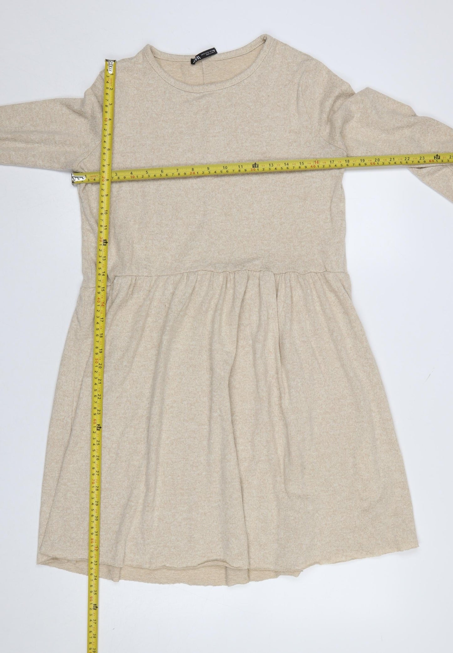 Womens UK Size 12 Zara Skater Dress