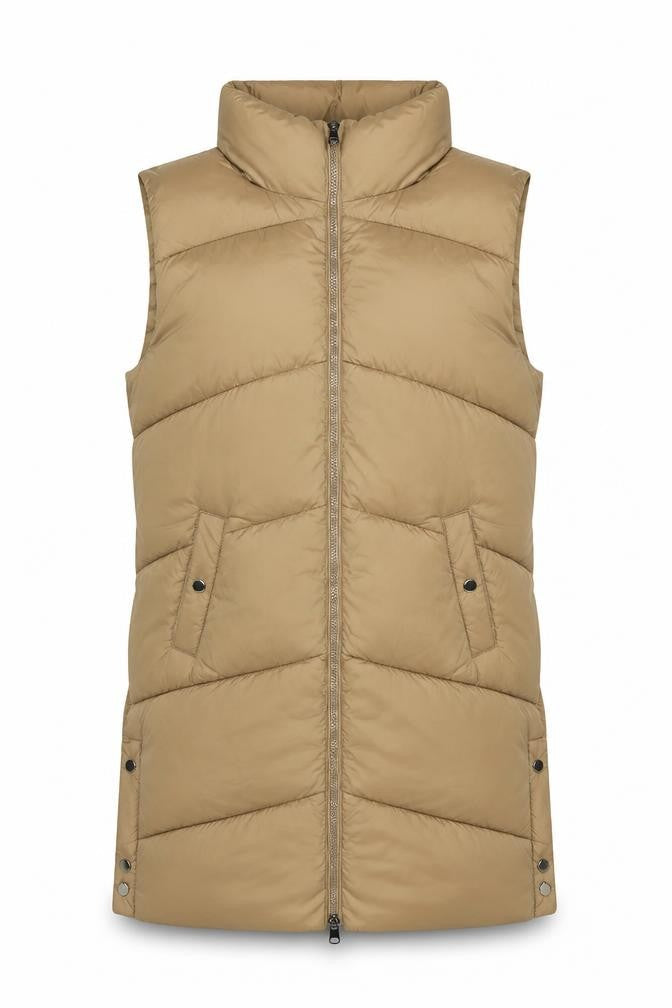Womens UK Size S VERO MODA Beige Puffer Jacket