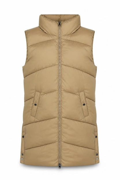 Womens UK Size S VERO MODA Beige Puffer Jacket