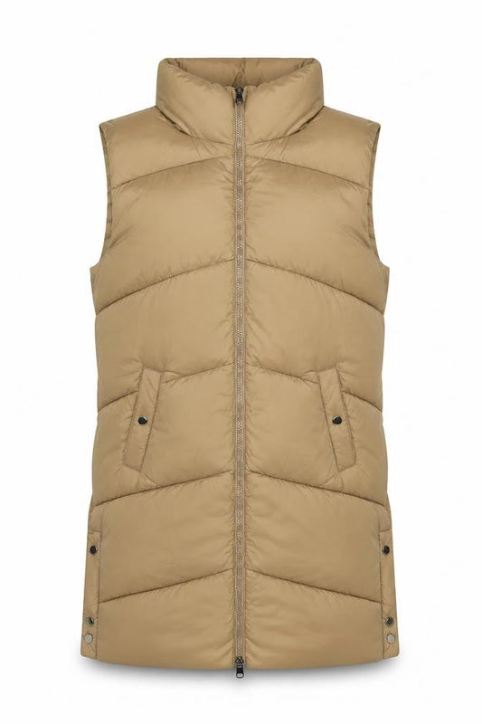 Womens UK Size S VERO MODA Beige Puffer Jacket