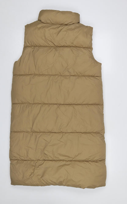 Womens UK Size S VERO MODA Beige Puffer Jacket