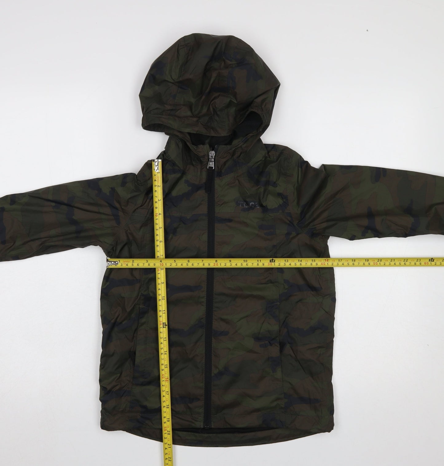 Boys UK Size 10 Years TOG24 Green Windbreaker Coat