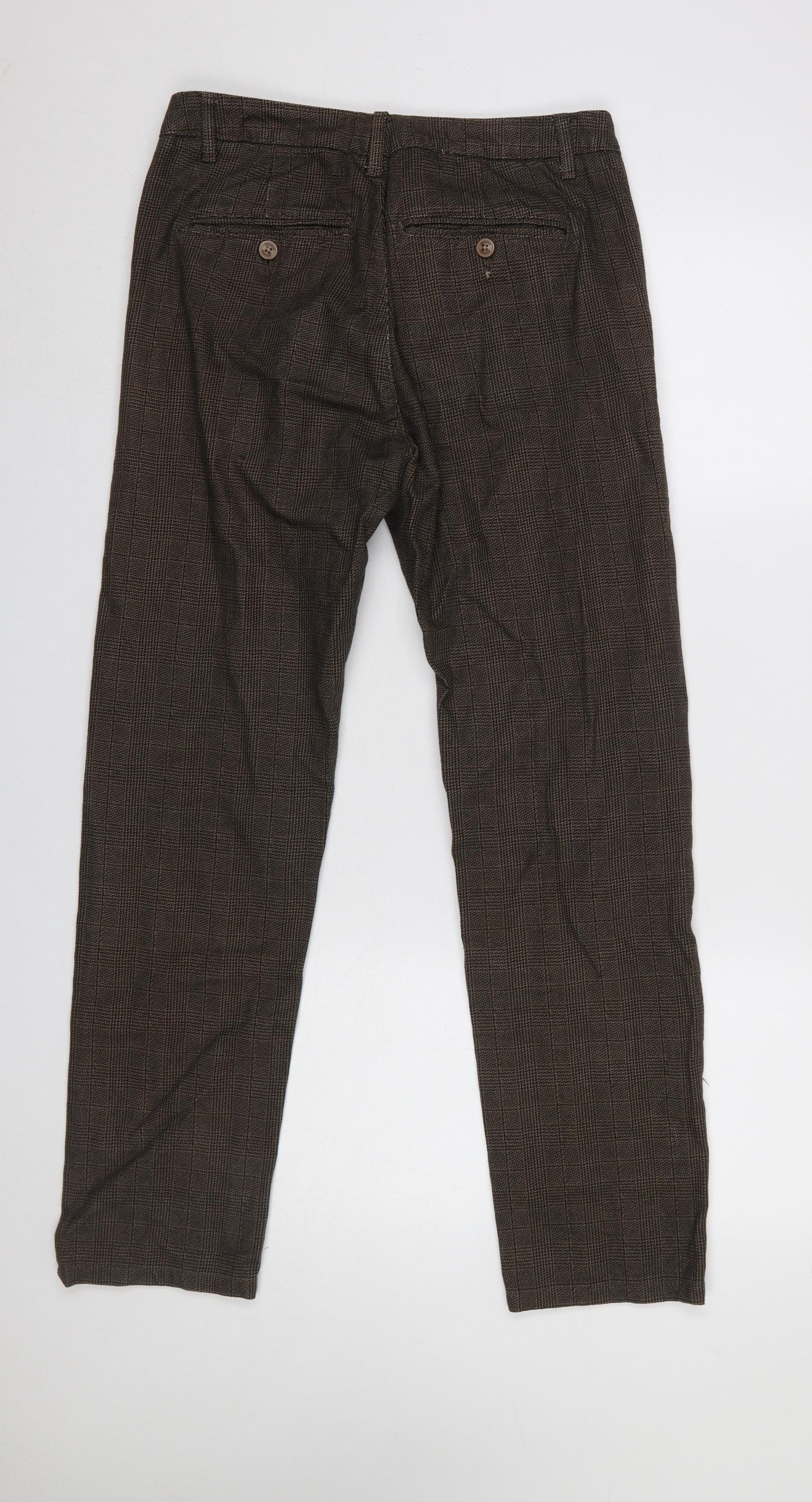 Womens UK Size 16 Kruder Regular Fit Chino Brown Trousers