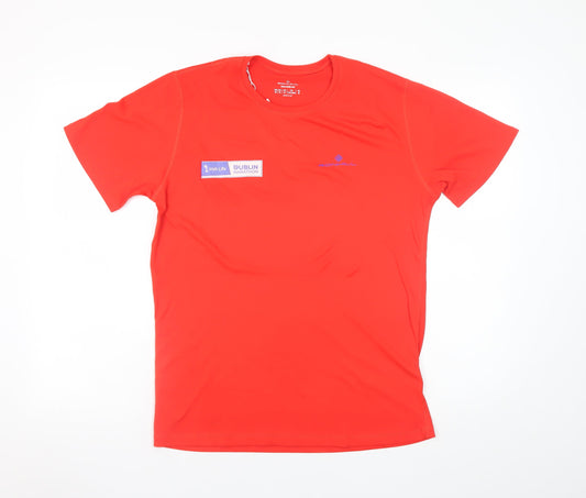 Mens UK Size M Ronhill Red  T-Shirt