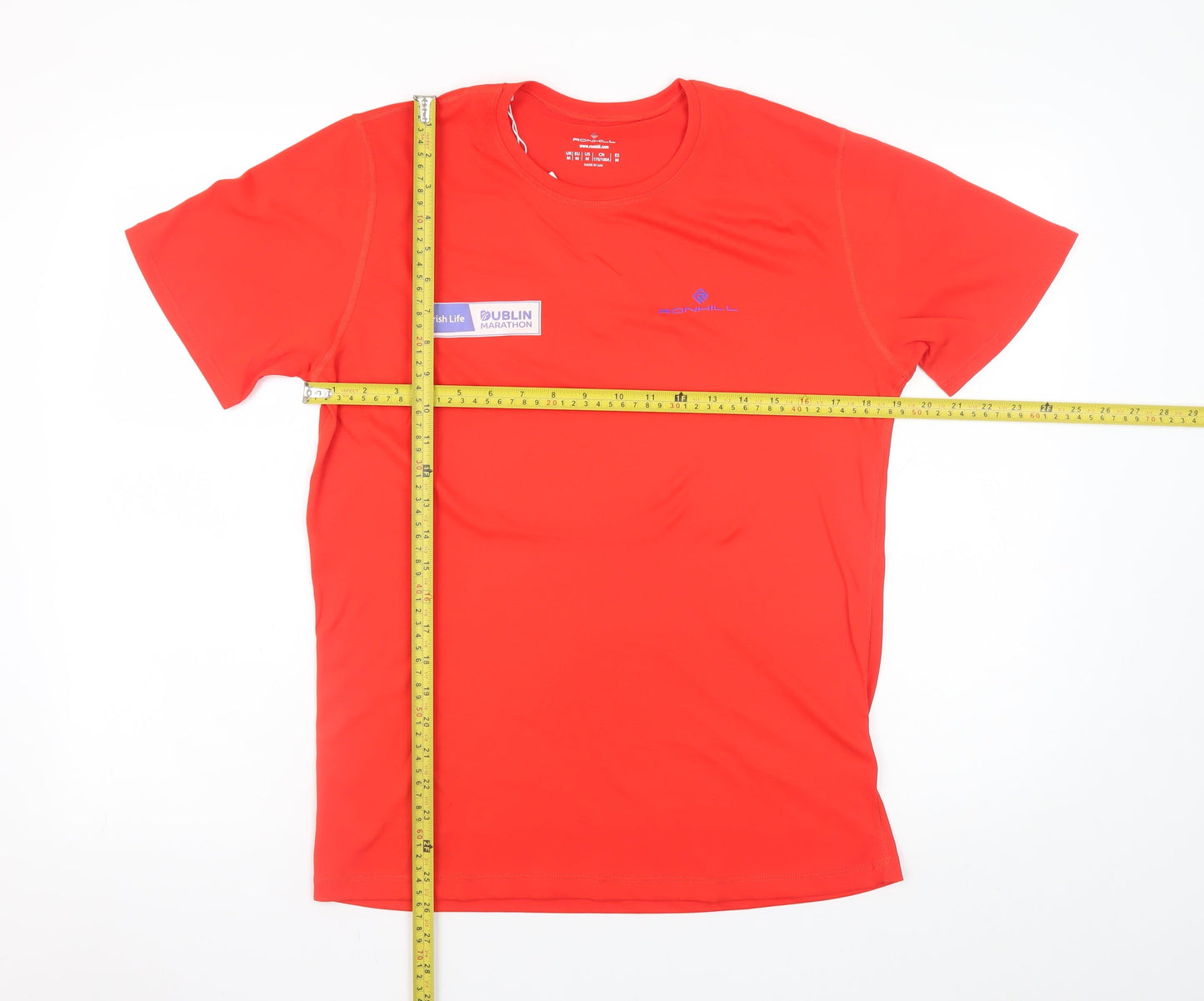 Mens UK Size M Ronhill Red  T-Shirt